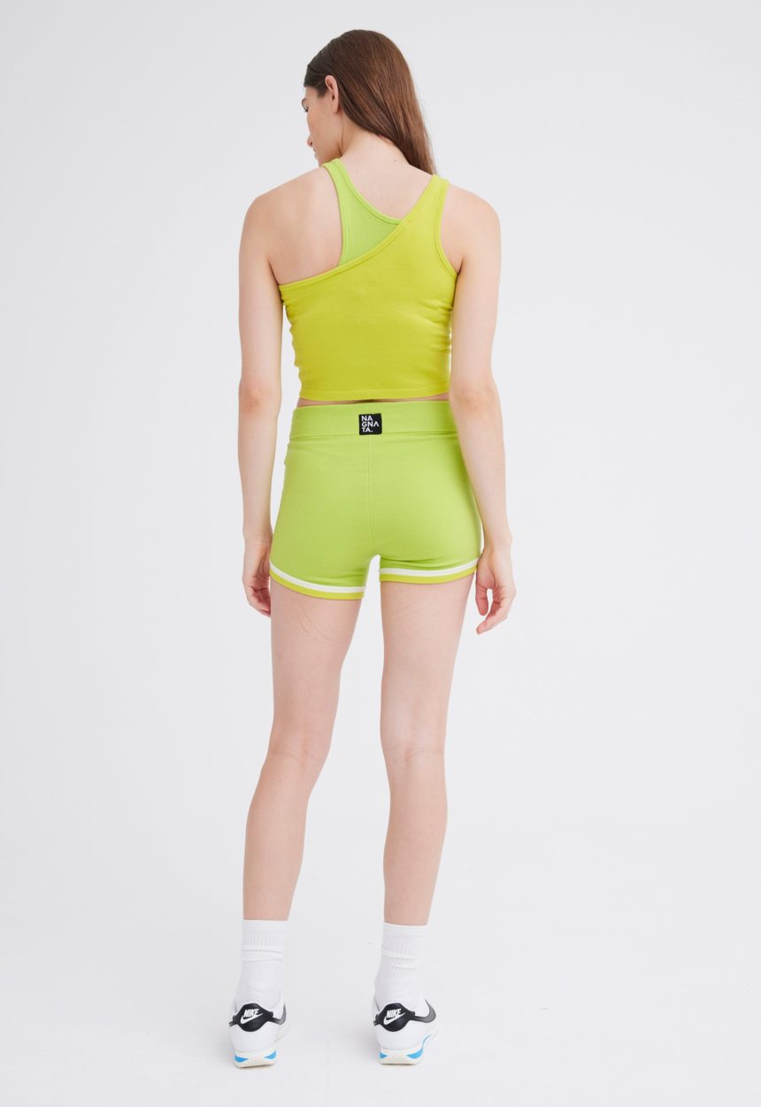 Jac + Jack NAGNATA Retro Short 2.0 - Lime/ Chartreuse